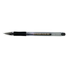 ручка гелевая CROWN 0.5мм HJR-500RN черная игольчатый пишущий узел резиновая вставка