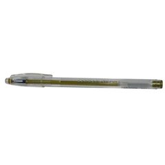 ручка гелевая CROWN 0.7мм HJR-500GSM металлик золото