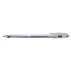 ручка гелевая CROWN 0.7мм HJR-500GSM металлик серебро