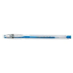 ручка гелевая CROWN 0.7мм HJR-500H голубая