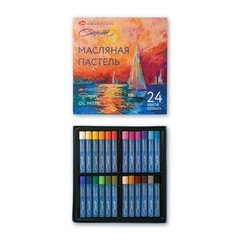художественная пастель 24цв масляная Сонет 70412968/7041156