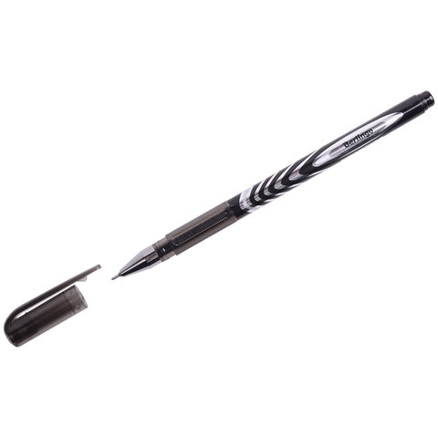 ручка гелевая Berlingo G-Line черная, игольчатый, металлический наконечник