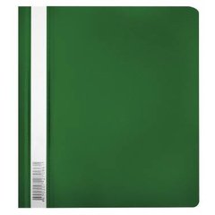 папка-скоросшиватель А5 пластиковый с прозрачным верхом inФОРМАТ 0.18/062471 зеленый
