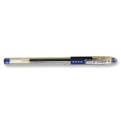 ручка гелевая PILOT BLGP-G1-5 синяя металлический наконечник, резиновая вставка