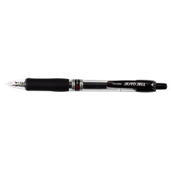 ручка гелевая CROWN автоматическая 5000R 0.7мм черная резиновая вставка