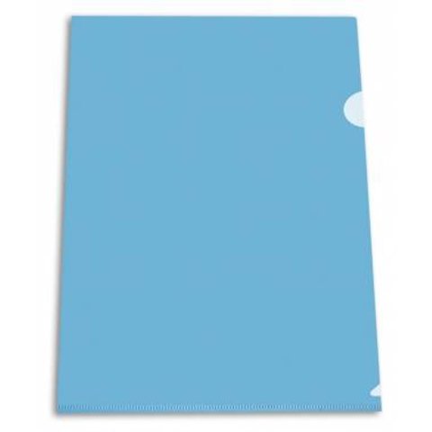 папка-уголок А4 0.15мм EЕ310 / 816381 синий