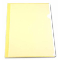 папка-уголок А4 0.15мм EЕ310/816385 желтый