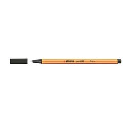 ручка капиллярная STABILO POINT 0.4мм Супер тонкий наконечник черная