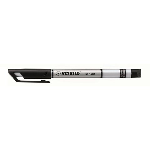 ручка капиллярная STABILO SENSOR черная 0.3мм
