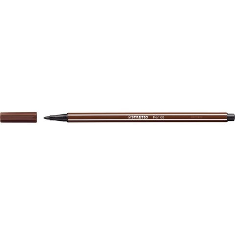 фломастер STABILO Pen 68 Professional 1мм 68/45 коричневый