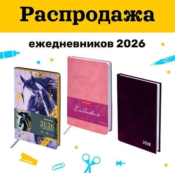 Распродажа ежедневников 2026г